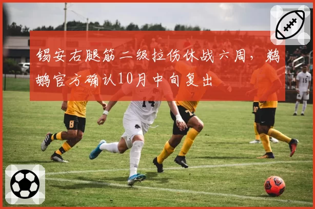 锡安右腿筋二级拉伤休战六周,鹈鹕官方确认10月中旬复出